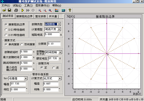 微機(jī)繼電保護(hù)測(cè)試儀的阻抗特性